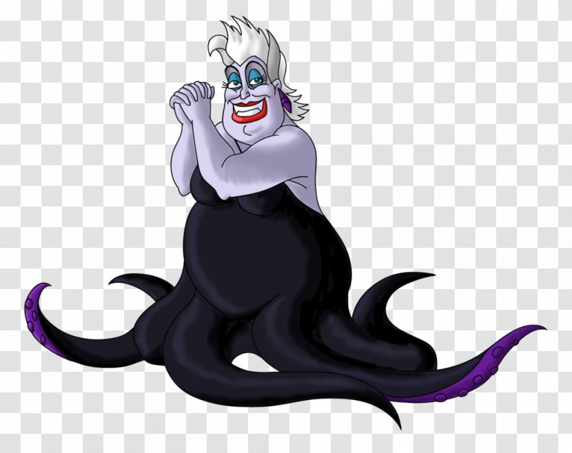 Ursula Ariel Cruella De Vil Maleficent Villain - Mammal - Witch Transparent PNG