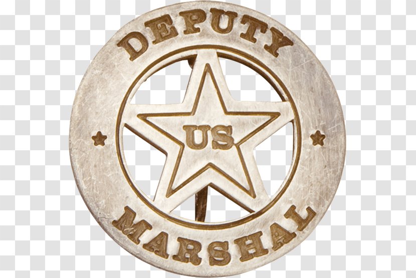 American Frontier Western United States Tombstone California Marshals Service - Cowboy - Retro Round Badge Transparent PNG
