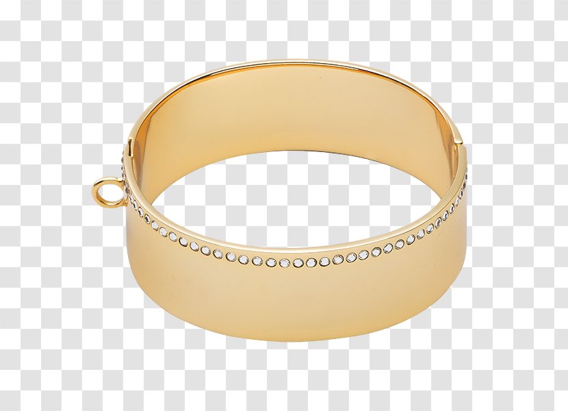 Bangle Silver Swarovski AG Body Jewellery - Gold Plating Transparent PNG