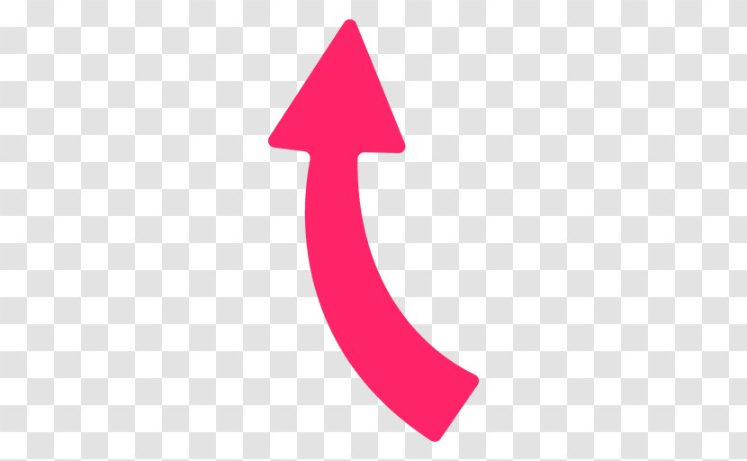 Upwards Vector - Magenta - Symbol Transparent PNG