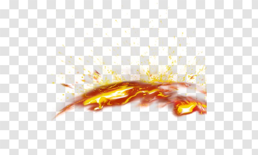 Fire Flame - Yellow - Elemental Transparent PNG