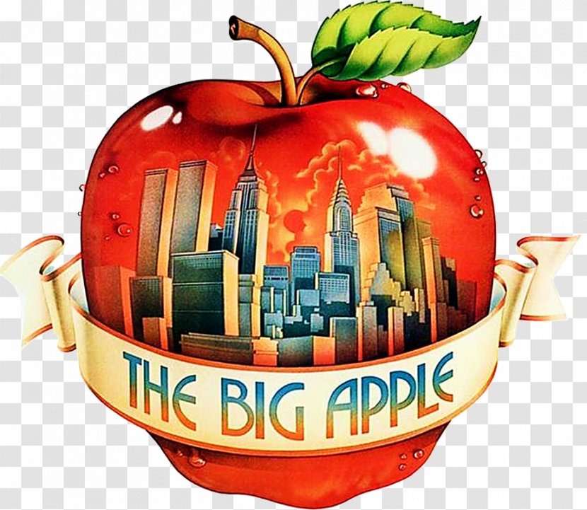 New York City Big Apple The Morning Telegraph Hinesville - Fruit Transparent PNG