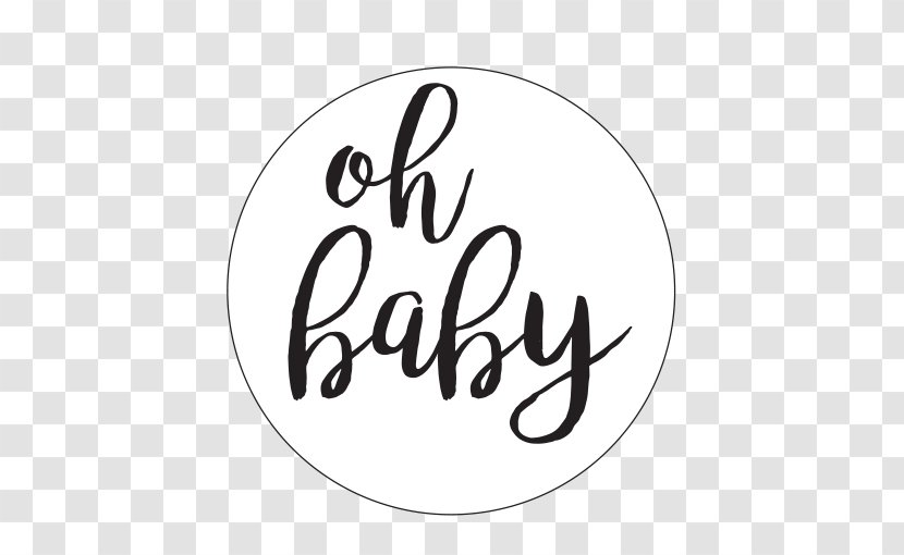 Baby Shower Infant Black And White Gift - Photography - Oh Transparent PNG