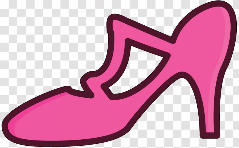 High-heeled Shoe Clip Art Product Design Line - High Heels Transparent PNG
