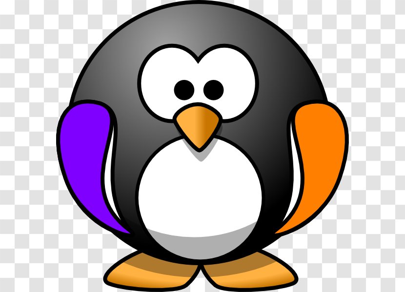 Penguin Clip Art Cartoon Vector Graphics Image - Bird Transparent PNG