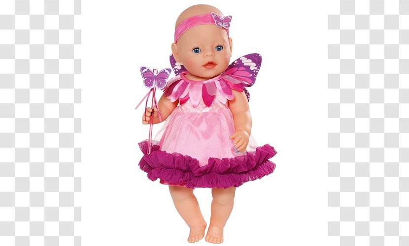 Bbay Born Interactive Wonderland Fairy Rider Baby Doll Infant Dress - Toddler Transparent PNG