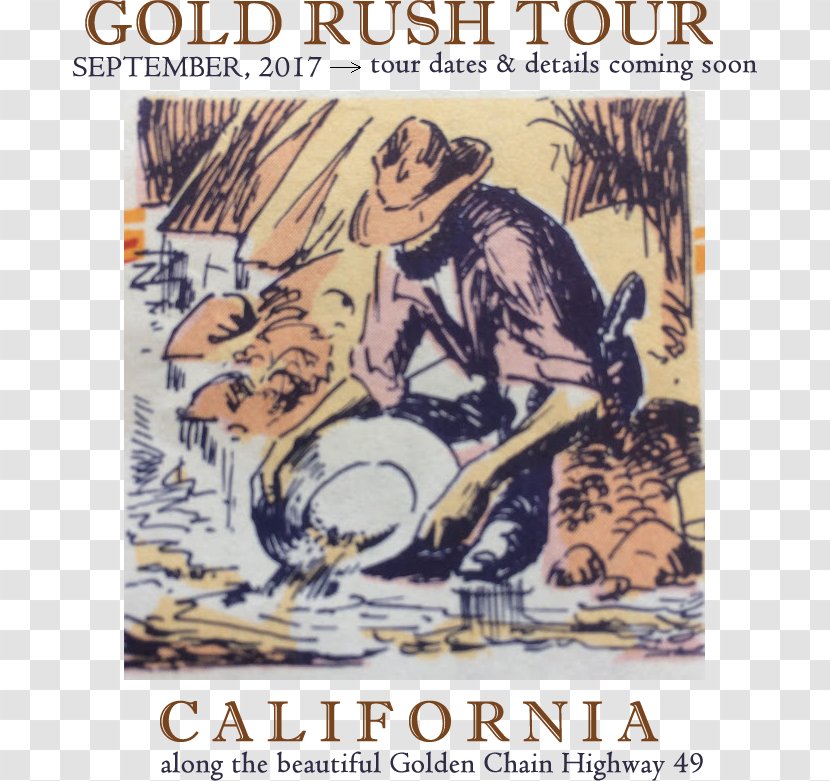 Mammal Poster Art - California Gold Rush Transparent PNG