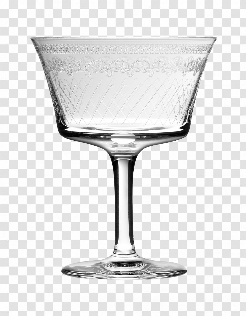 Wine Glass Martini Fizz Cocktail Daiquiri - Champagne Transparent PNG