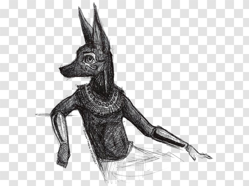 Canidae Macropodidae Hare Dog Sketch - Visual Arts Transparent PNG
