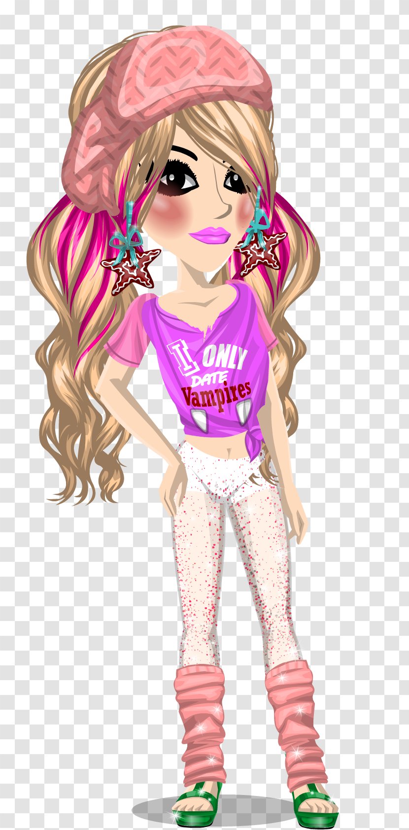 Barbie Brown Hair Cartoon Character Transparent PNG