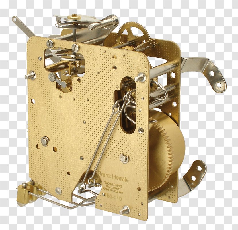 Movement Hermle AG Striking Clock Machine - Hardware Transparent PNG