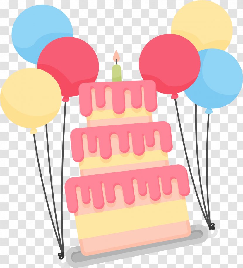 Torta Birthday Cake Clip Art - Toy Balloon - Decoration Transparent PNG