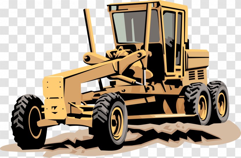 Caterpillar Inc. Heavy Machinery Architectural Engineering Clip Art - Motor Vehicle - Logging Machine Cliparts Transparent PNG