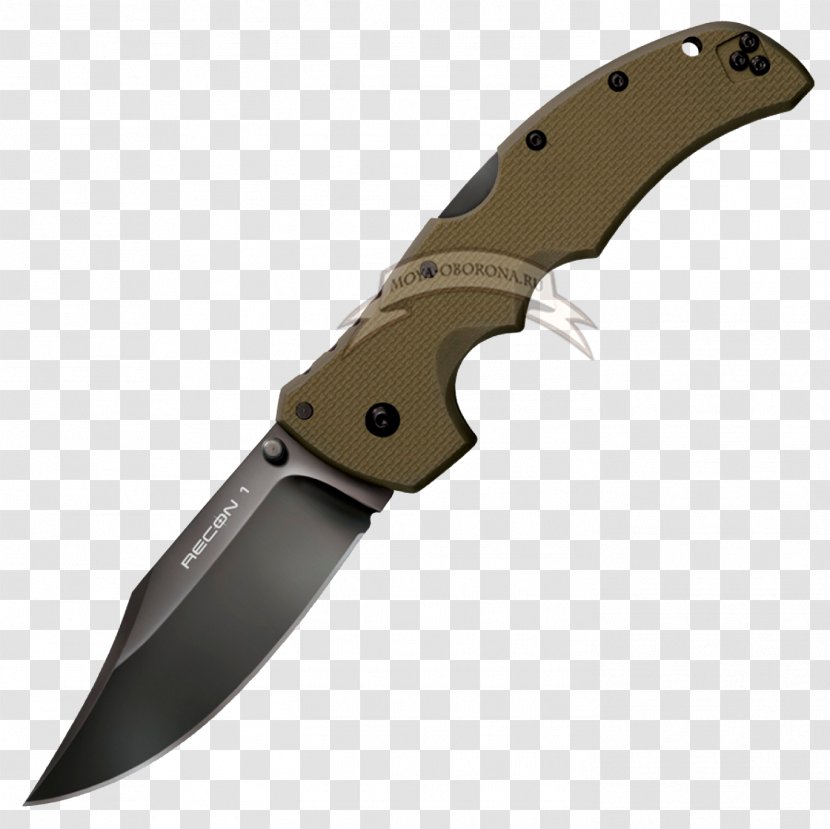 Pocketknife Clip Point Cold Steel Blade - Knife Transparent PNG