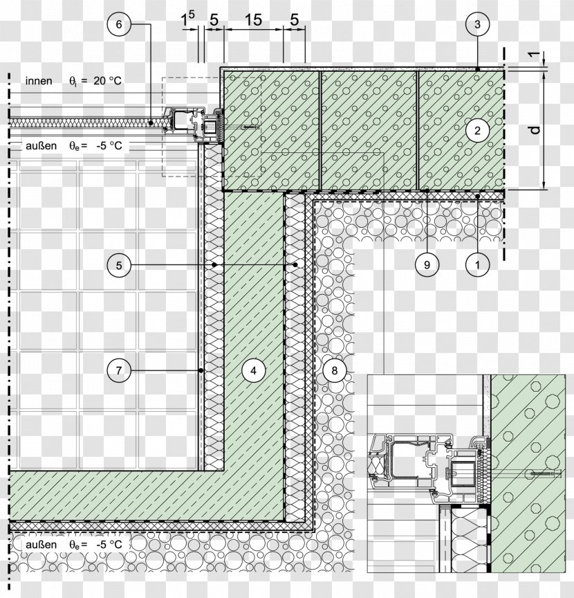 Architecture Floor Plan Facade - Rectangle - Design Transparent PNG