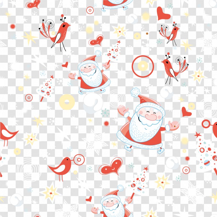 Christmas Creative Vector Illustration - Textile - Card Transparent PNG