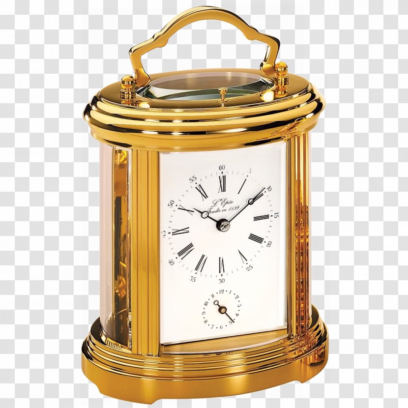 Carriage Clock L'Epée Clocks Movement Swiss Made - Clockmaker Transparent PNG