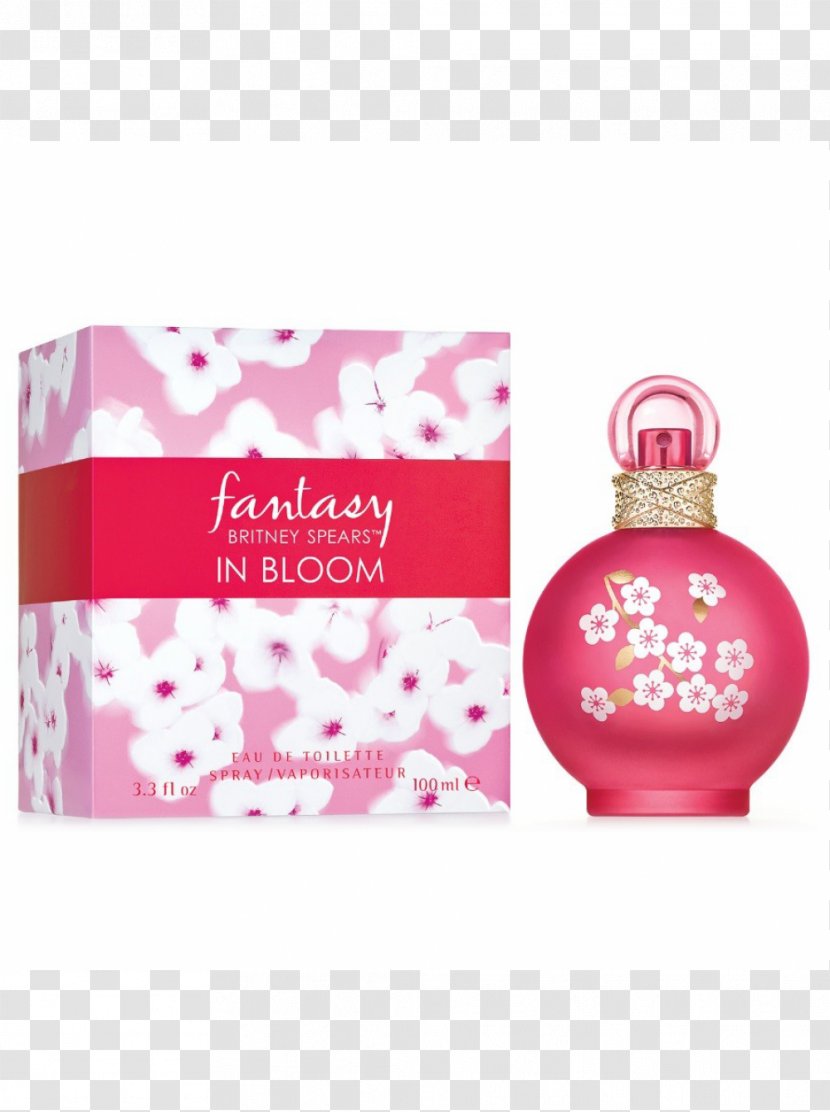 Britney Spears Fantasy In Bloom Eau De Toilette Perfume Parfum Spray Transparent PNG