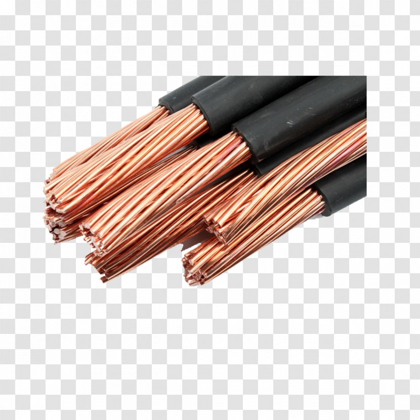 Copper Conductor Electrical Cable Wires & - Free Material Transparent PNG