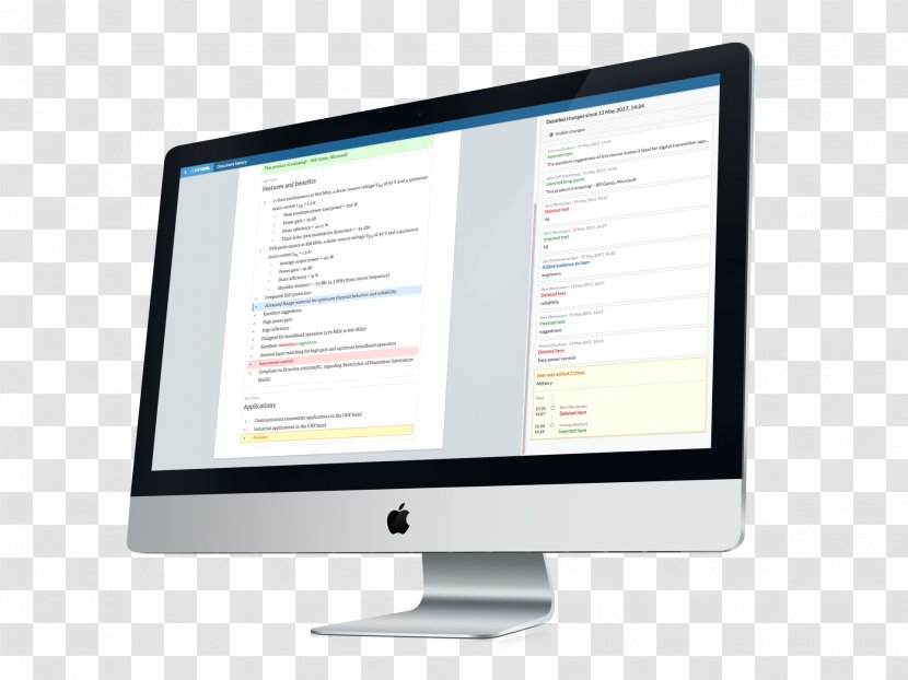 Redmine Project Management Gantt Chart Computer Monitors - Personal - Mac Mockup Transparent PNG