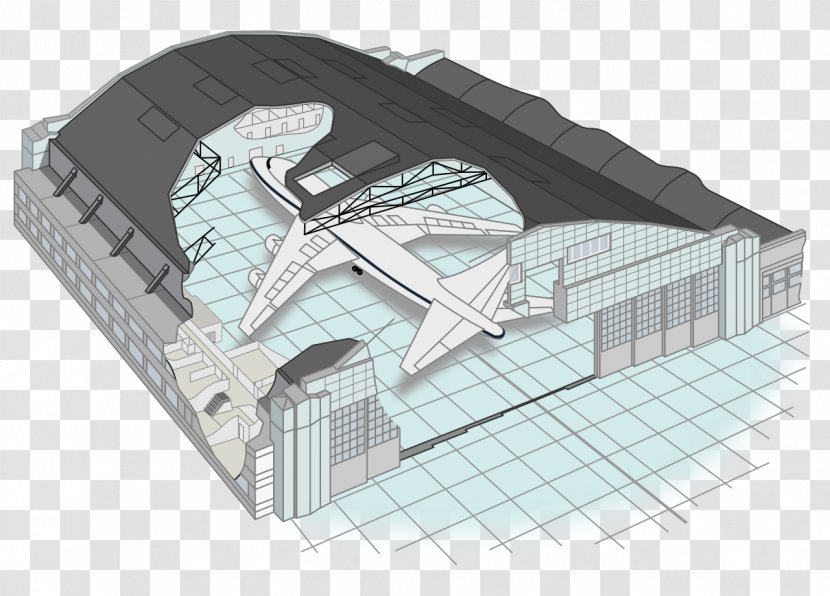 Aircraft Airplane Hangar Helicopter Airship Transparent PNG