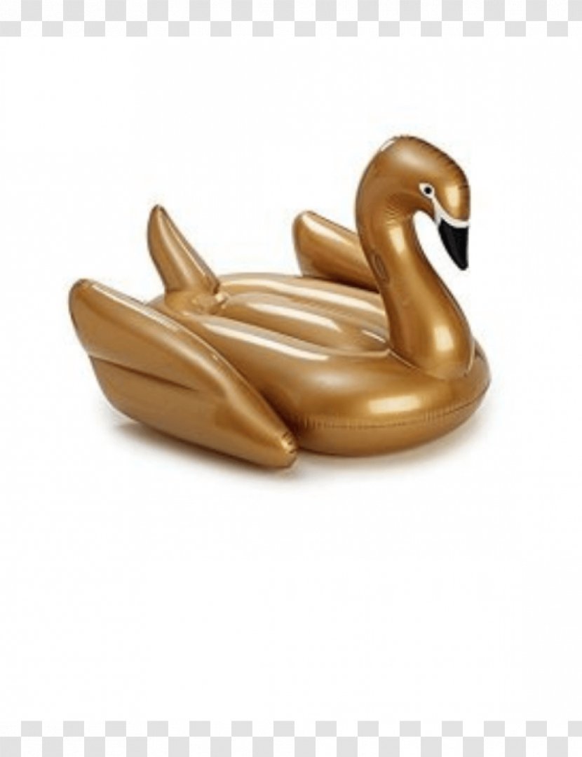 Cygnini Inflatable Swim Ring Gold Swimming Pools - Ducks Geese And Swans Transparent PNG