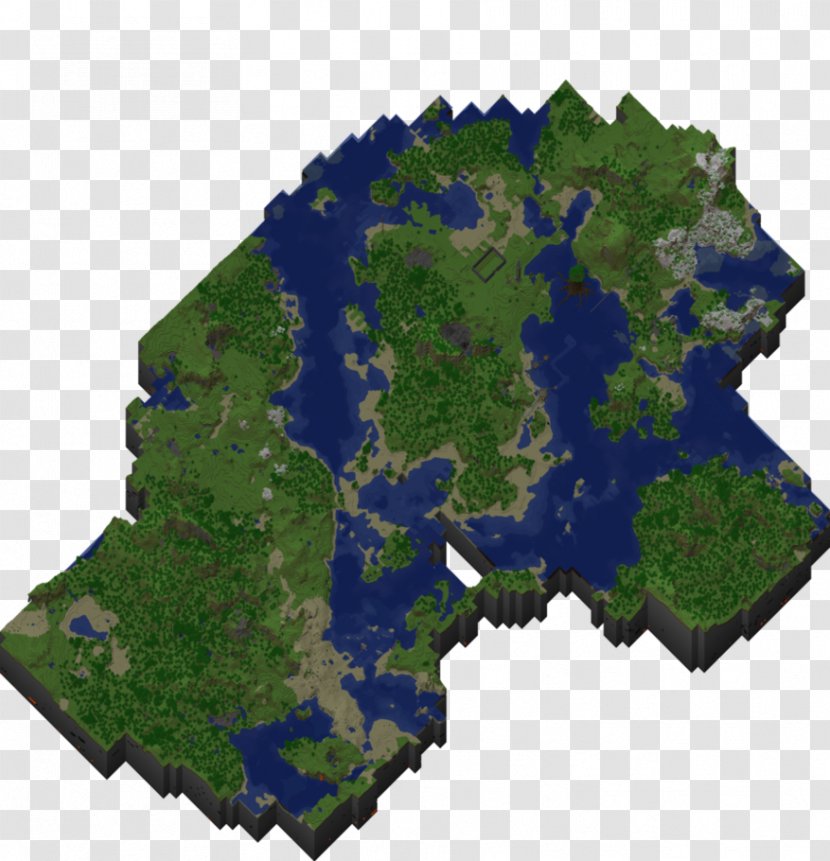 Minecraft World Map Google Maps - 3d Computer Graphics - Thai Soccer Team Cave Transparent PNG