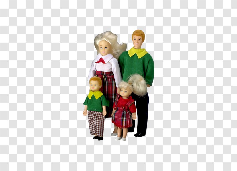 Modern Dollhouse Family Blonde Toy - Outerwear - Dollhouses Victorian Town Transparent PNG