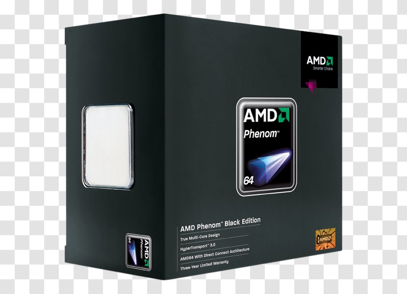 Phenom II AMD Socket AM3 Multi-core Processor Central Processing Unit - Gigahertz - Real 1000 Dollar Bill United States Transparent PNG