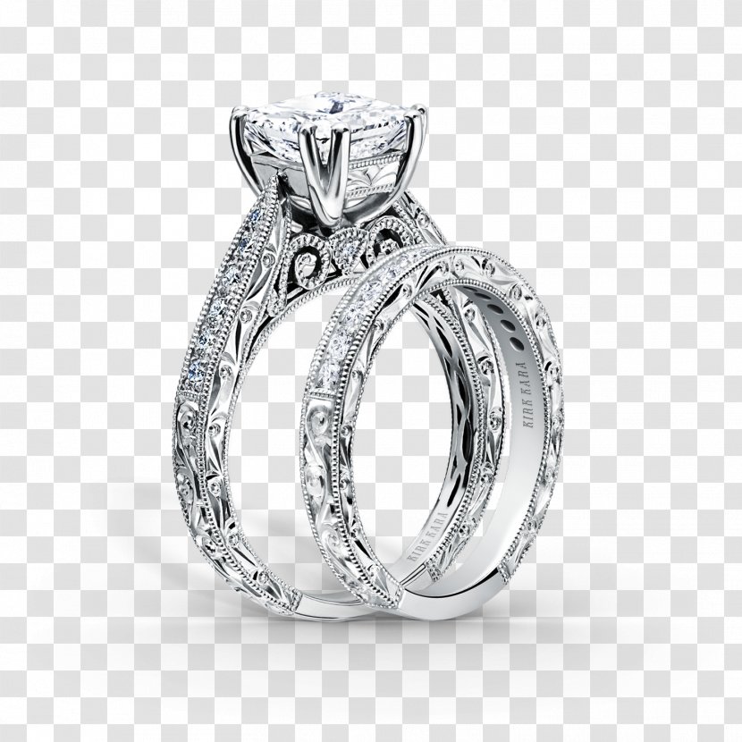 Engagement Ring Wedding Jewellery Diamond - Metal Transparent PNG