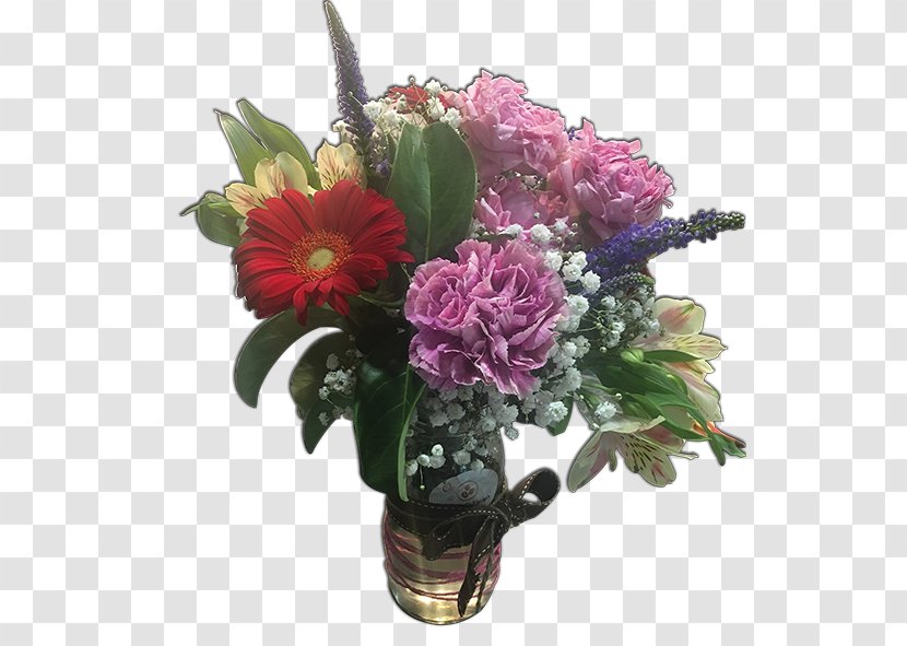 Floral Design Flower Bouquet Cut Flowers Birthday - Magenta Transparent PNG