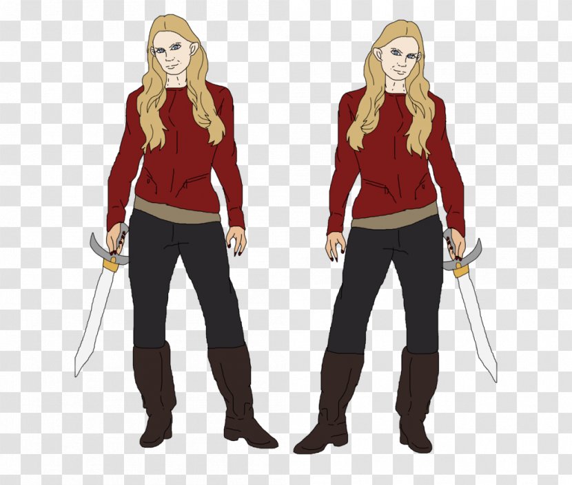 Costume Character Shoulder Maroon Fiction - Flower - Emma Swan Transparent PNG