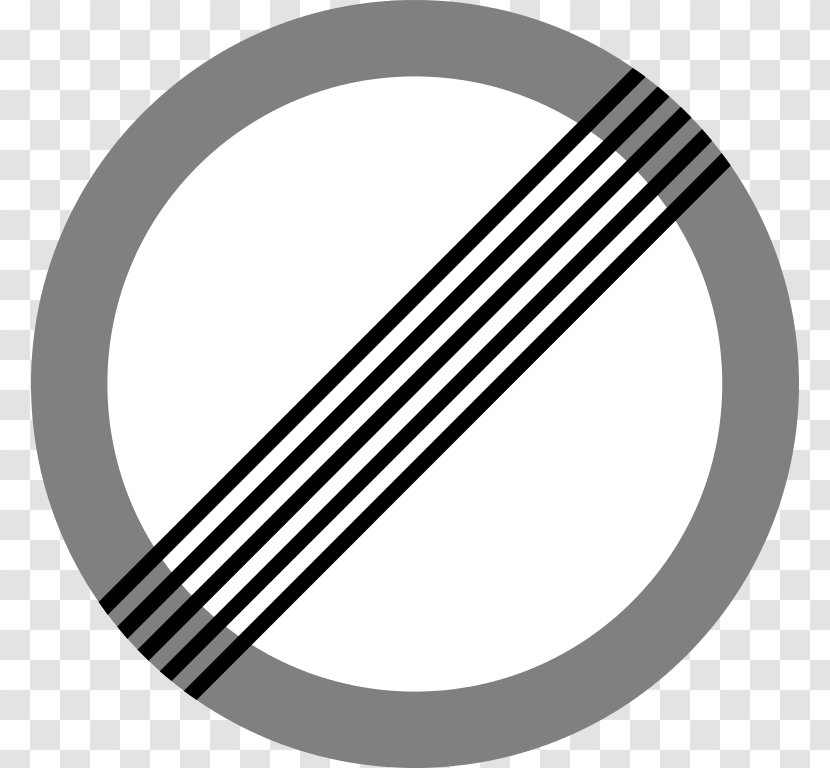 Traffic Sign Inspection - Black And White Light Transparent PNG