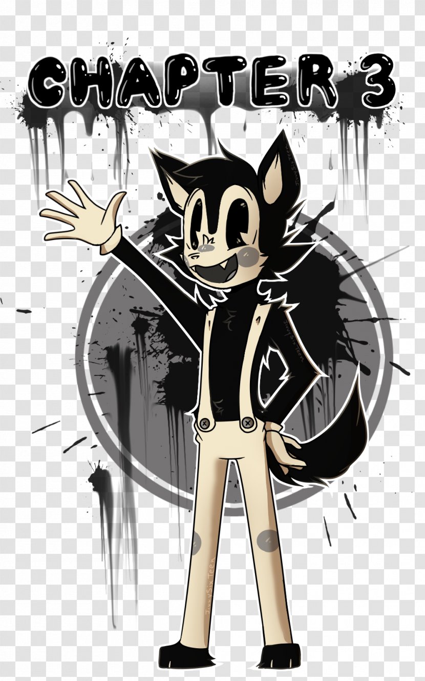 Drawing Bendy And The Ink Machine Doodle Cartoon - Nexi - Deviantart Transparent PNG