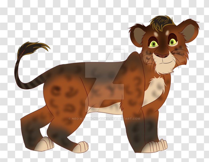 Lion Hyena Cat Animal Line Art - Fur - Cub Transparent PNG