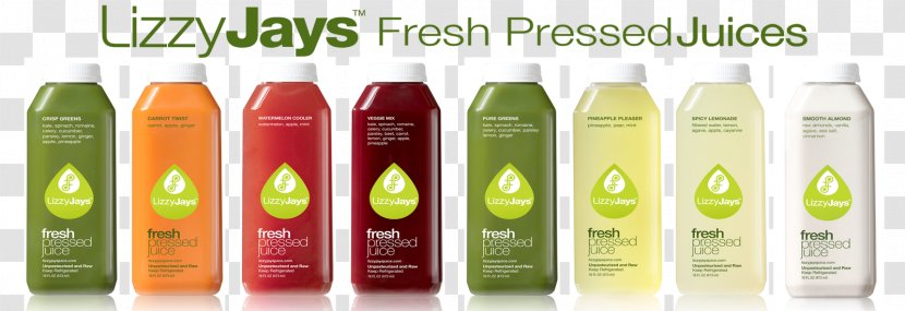 Cold-pressed Juice LizzyJays Food Health - Fresh Ingredients Transparent PNG