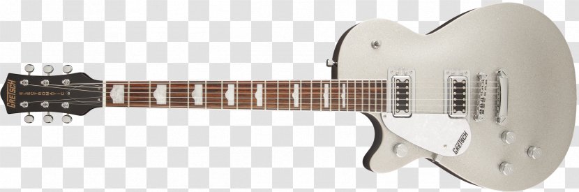 Acoustic-electric Guitar Gretsch Electromatic Pro Jet - Silver Microphone Transparent PNG