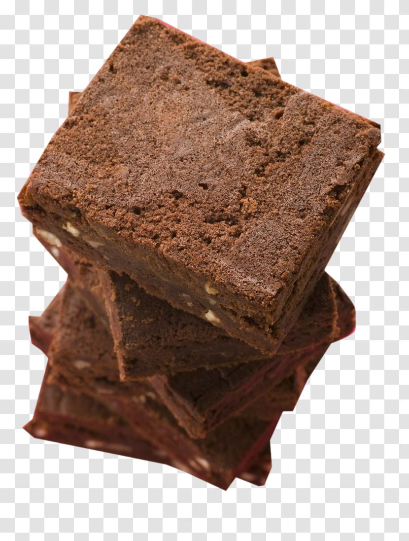 Chocolate Brownie Cake Fudge Smore - Ingredient - Pile Together Transparent PNG