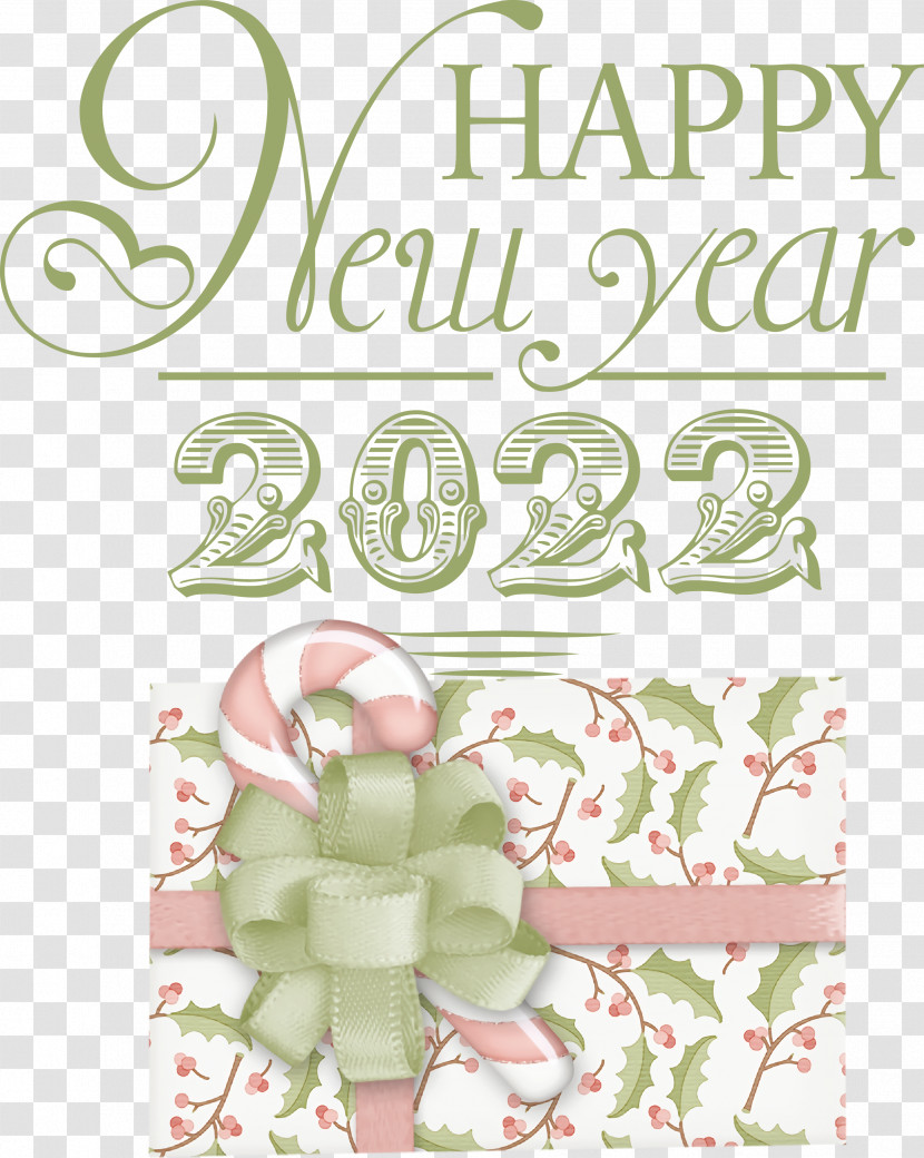 Happy New Year 2022 Wishes With Gift Boxes Transparent PNG