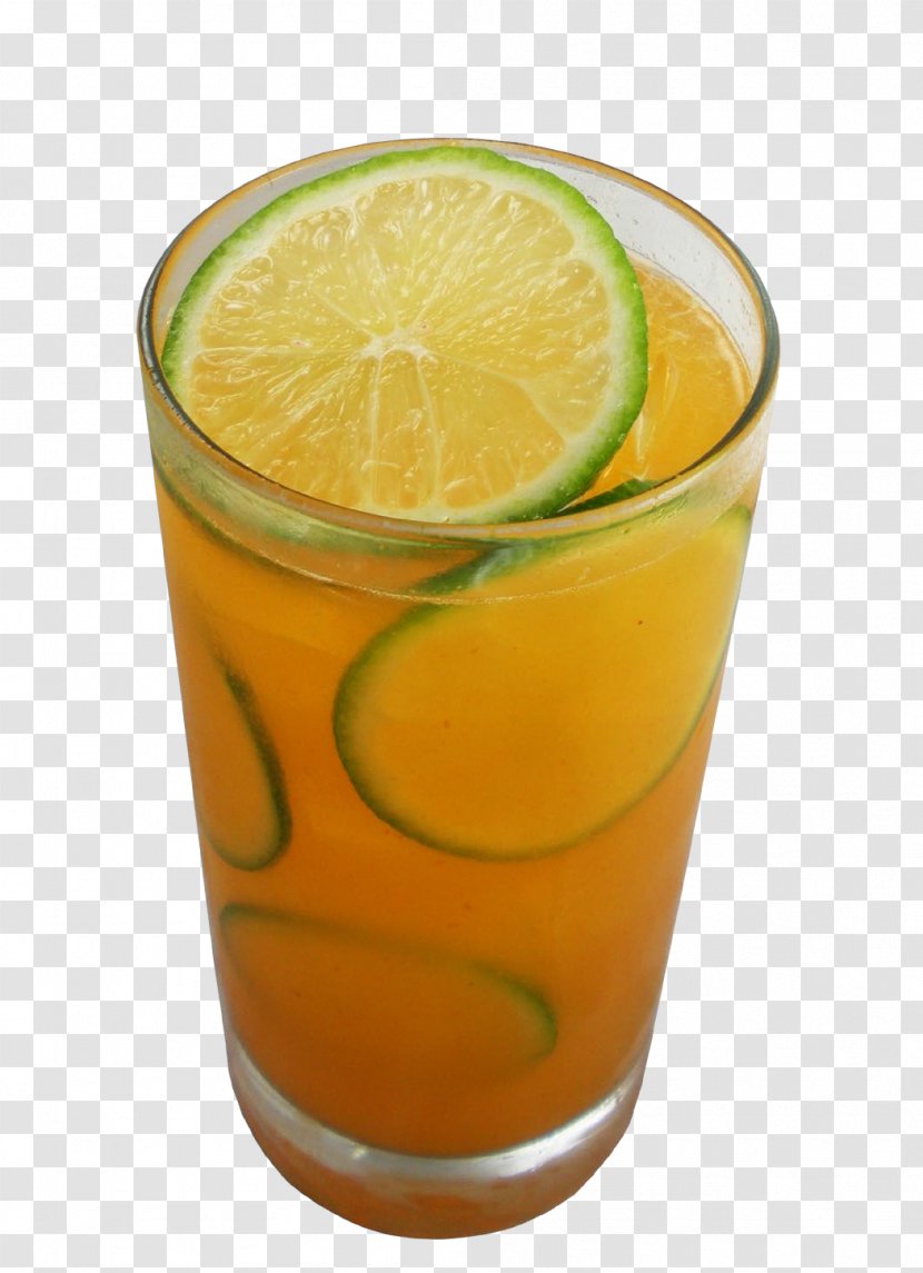 Orange Drink Limeade Sea Breeze Bay Cocktail Garnish - Lemonade Transparent PNG