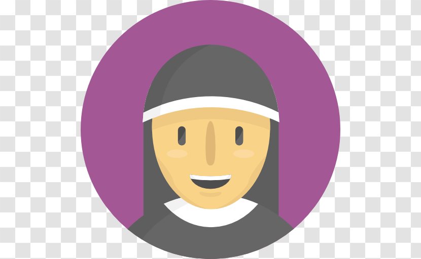 Clip Art Human Behavior Eye Forehead - Face - Nun Transparent PNG