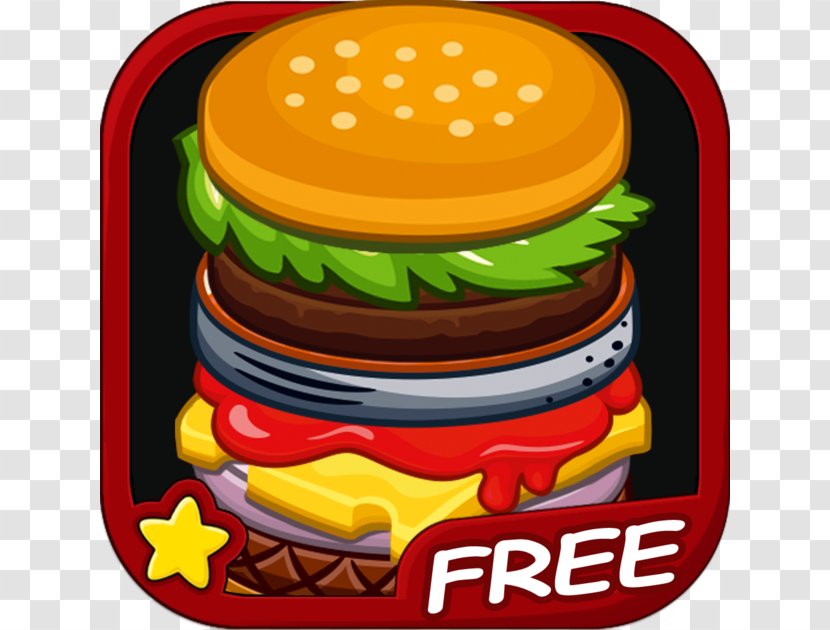 Cheeseburger Cafe Hamburger Maker - Food - Kids GameYummy Burger Mania Game Apps Transparent PNG