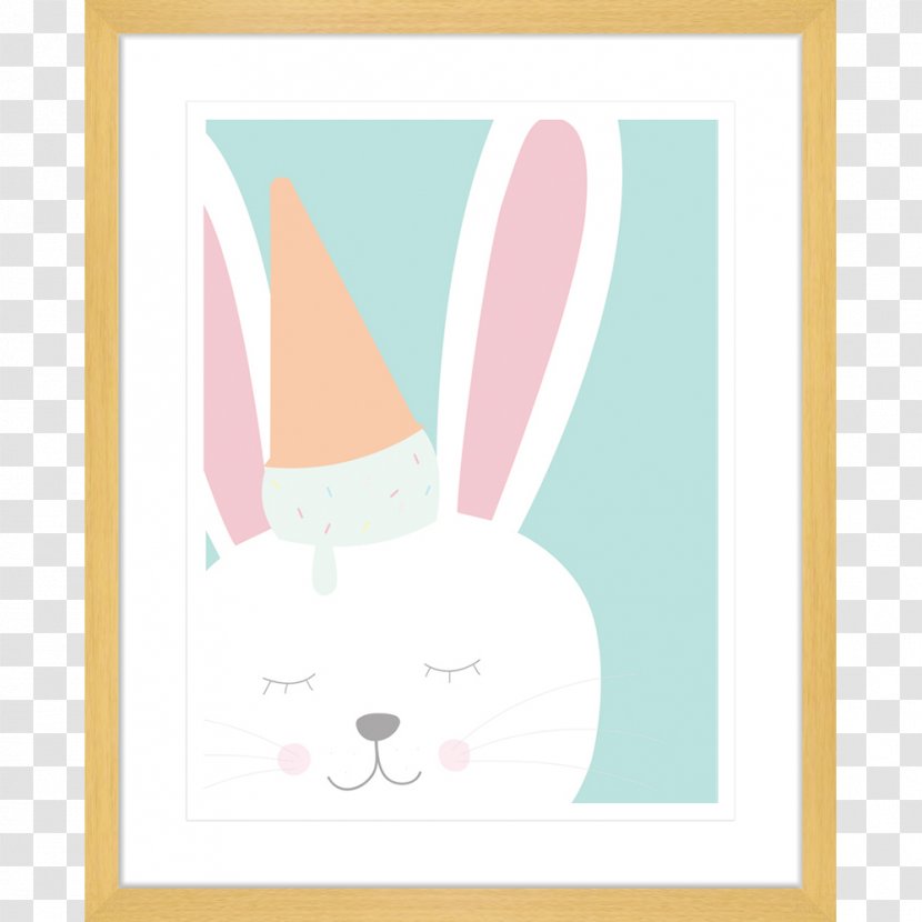Easter Bunny Paper Vertebrate Rabbit - Art - Watercolor Transparent PNG