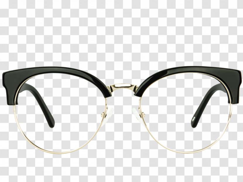 Goggles Sunglasses Polette Rimless Eyeglasses - Plastic - Elegant Anti Sai Cream Transparent PNG