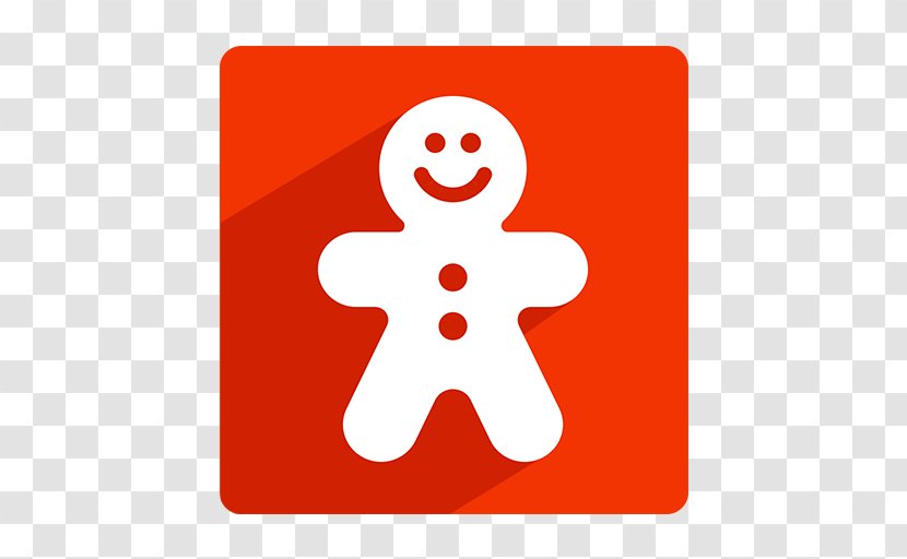 Gingerbread Man Christmas ICO Icon - Snowman Transparent PNG