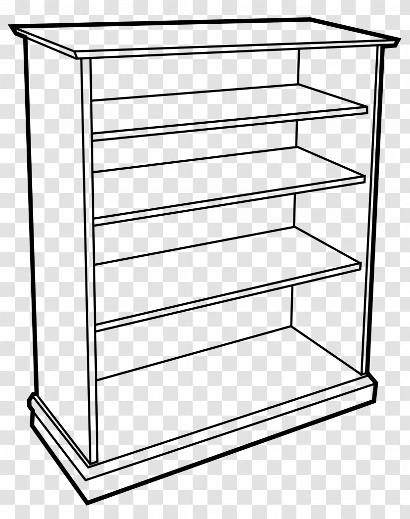 Table Shelf Bookcase Clip Art - Shelving - Make Bookshelf Cliparts Transparent PNG