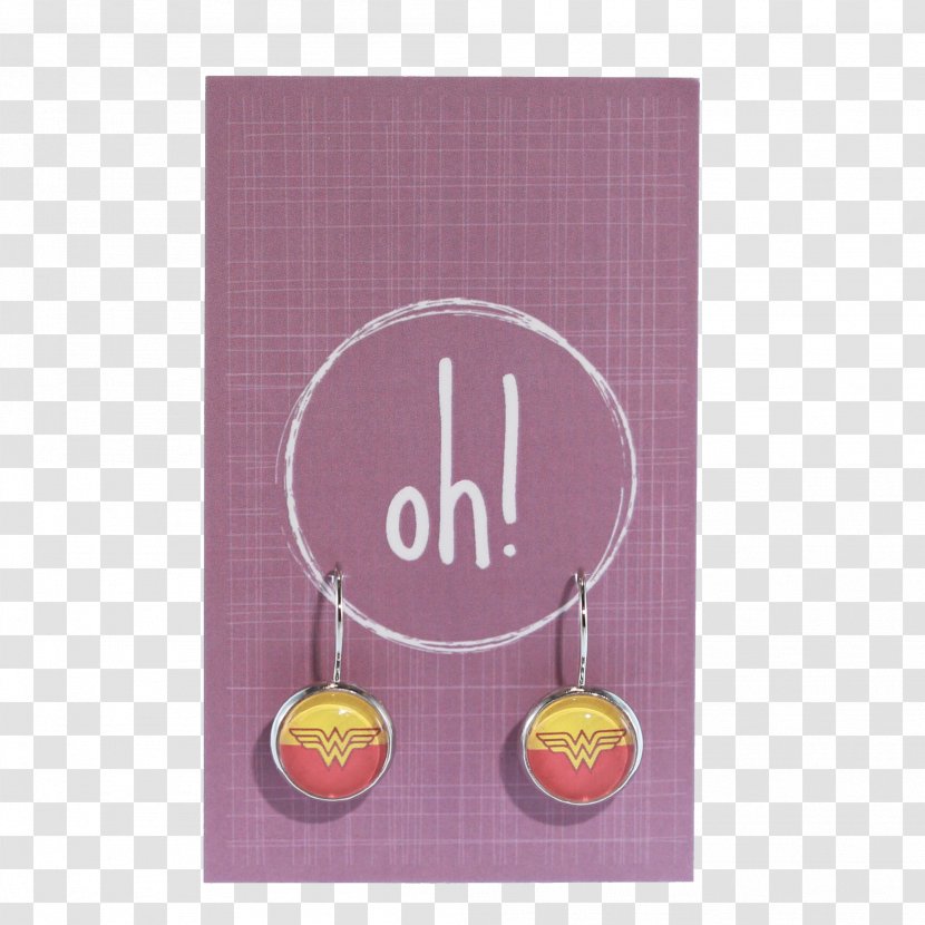 Earring Geek Glass French Drop Nerd - Rectangle - Oh Wonder Transparent PNG