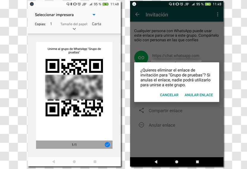 Smartphone QR Code WhatsApp IPhone Visiting Card - Gadget Transparent PNG