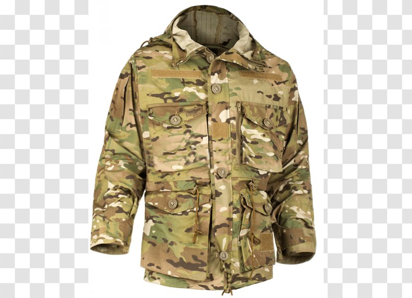 MultiCam Jacket Smock-frock Clothing Military - Army Combat Shirt Transparent PNG
