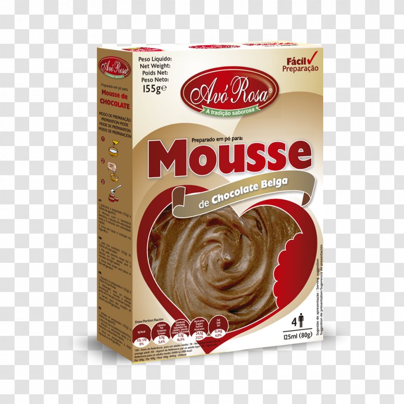 Flavor Cream - Chocolate Mousse Transparent PNG
